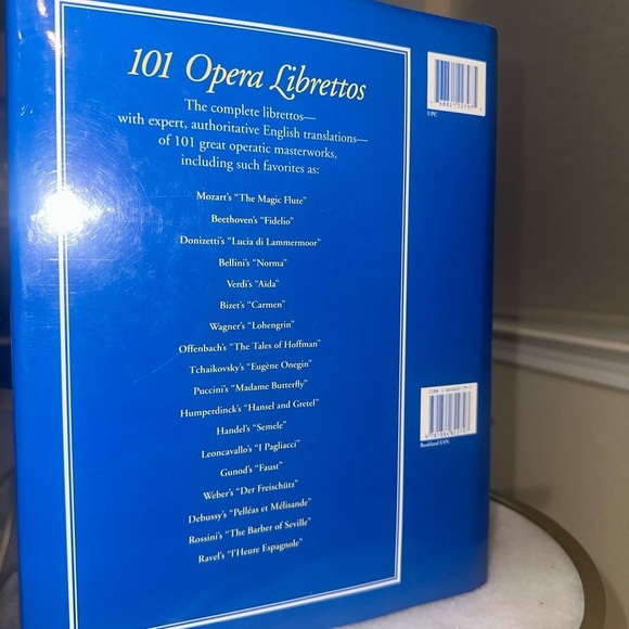 Book of 101 Opera Librettos Hardcover. Complete Texts with English Translations - Picture 8 of 8